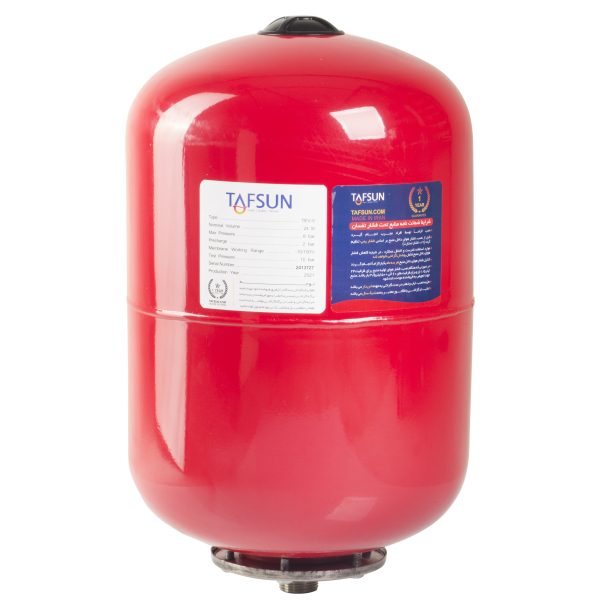 منبع تحت فشار تفسان بدون درجه 24 لیتری 8 بار مدل TAFSUN TEV-V24